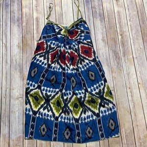 Anthropologie Burning Torch Mini Dress